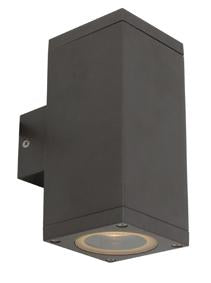Eurolux - Kube Up and Down Wall Light Graphite