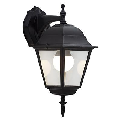 Eurolux - Lantern 4 Panel D/Facing Black