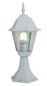 Eurolux - Lantern 4 Panel Pedestal White