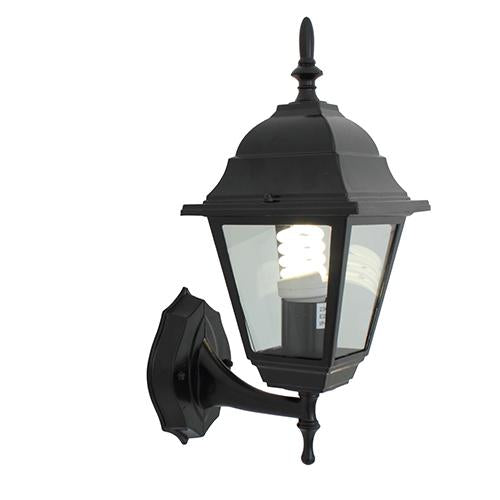 Eurolux - Lantern 4 Panel Up/Facing Black