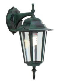 Eurolux - Lantern 6 Panel D/Facing Verde Green