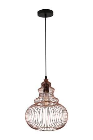 Eurolux - Anthea Grid Pendant 310mm Copper