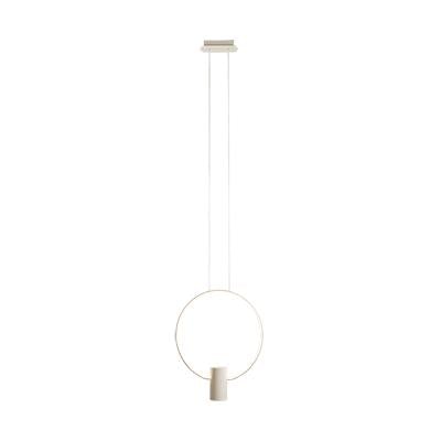 Eurolux - Aurora Round Pendant 270mm White