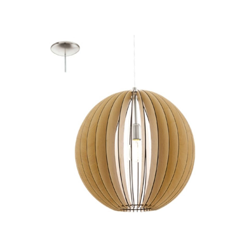 Eurolux - Cossano Pendant 500mm Maple - Lighting, Lights - P671M