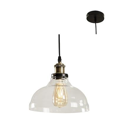 Eurolux - Farmhouse Pendant Clear Glass