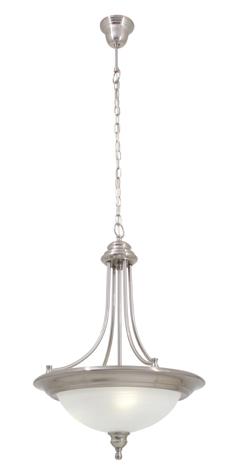 Eurolux - Grand Budapest Pendant 495mm Satin Chrome