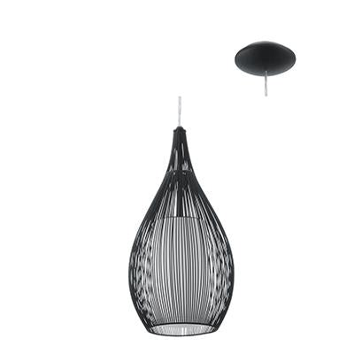 Eurolux - Razoni 1LT Pendant 190mm Black