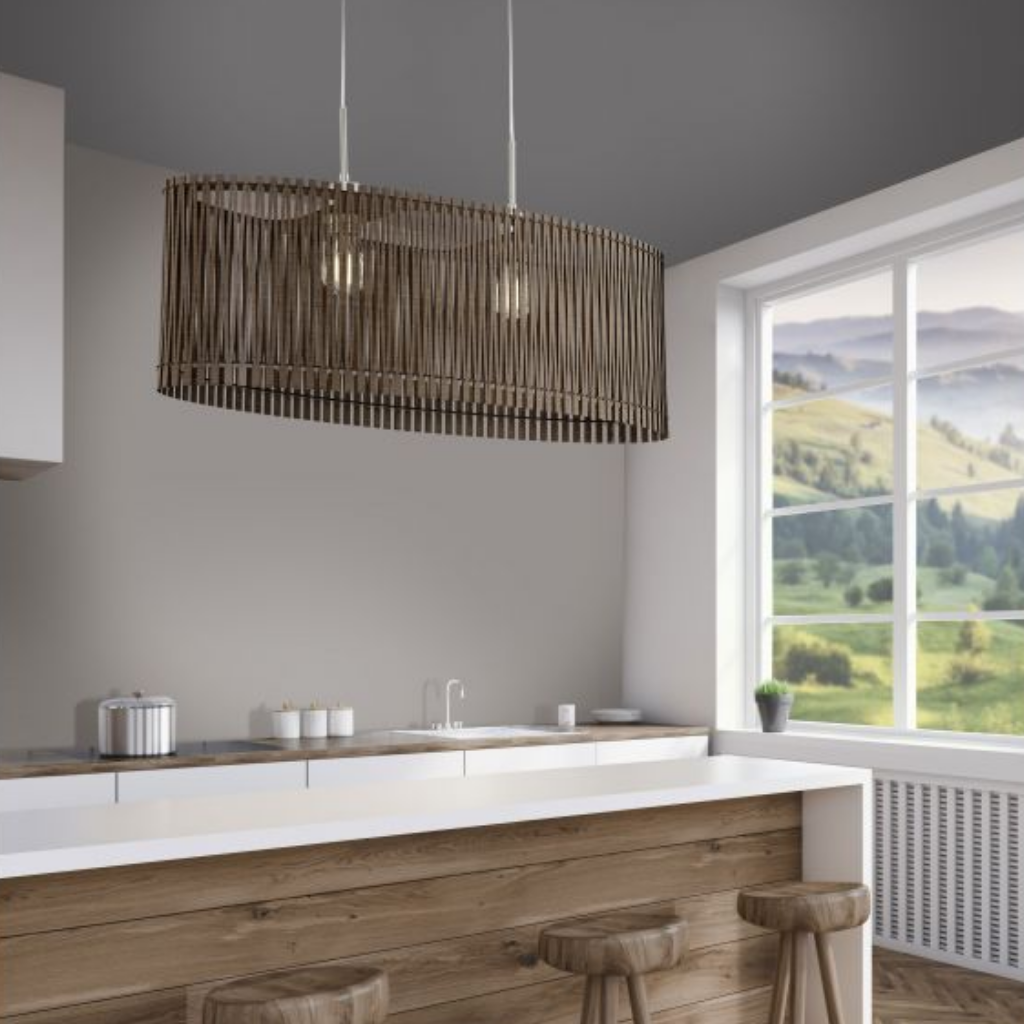 Eurolux - Sendero Pendant 775mm Brown Wood - Lighting, Lights - P176BO