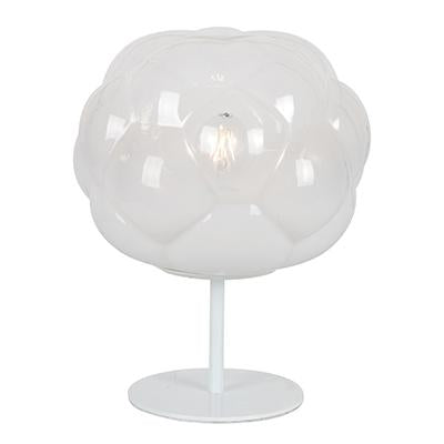 Eurolux - Athens Table Lamp White with Opal and Clear Glass