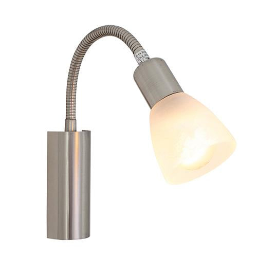 Eurolux - Nicola Wall Light Satin Chrome