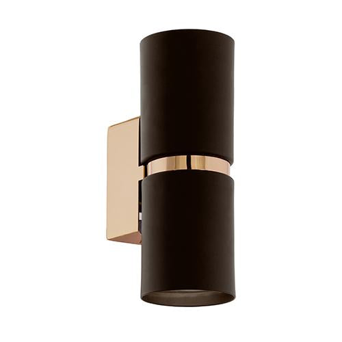 Eurolux - Passa Round Wall Light Brown/Copper