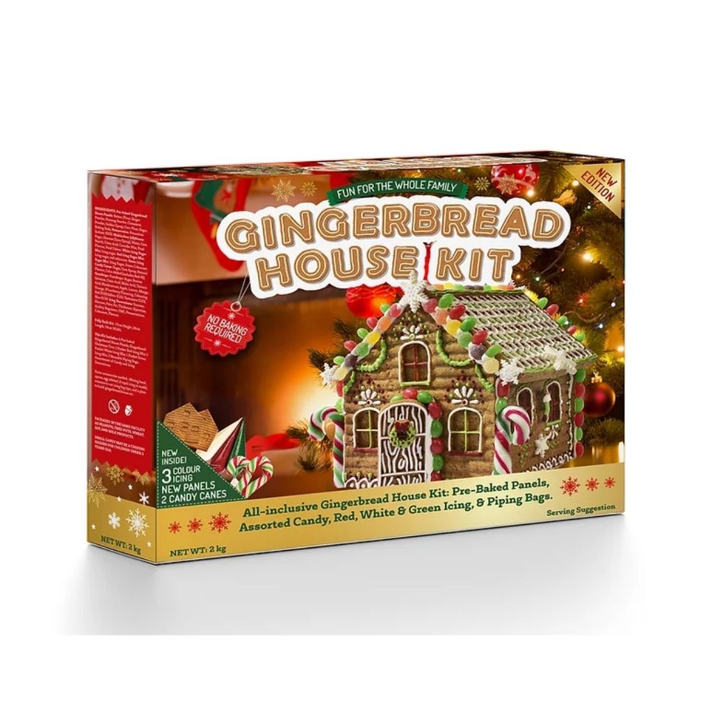 Gingerbread House Kits SA Cookie Decorating Kits Giant Gingerbread Man & Gingerbread House Decorating Kit Combo