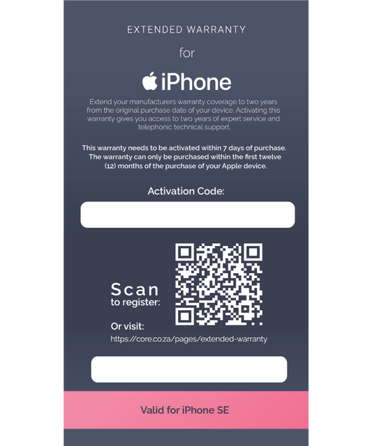 Apple - Extended Warranty: iPhone SE - N4278