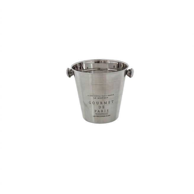Etched Ice Bucket - 1 Litre (14 x13 cm)