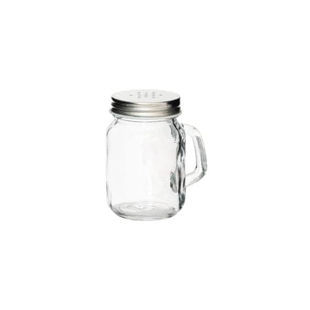 Plain Braai Shaker Glass Holder with Handle, 9cm, 100ml