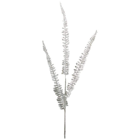 Silver Fern Spray - 3 Leaf (78 cm)