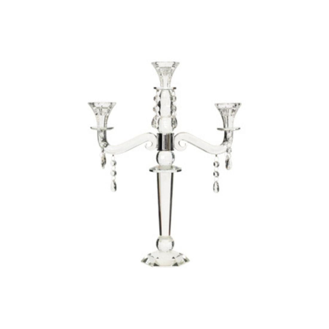 Zhang Crystal Candelabra 3 arm (41 cm)