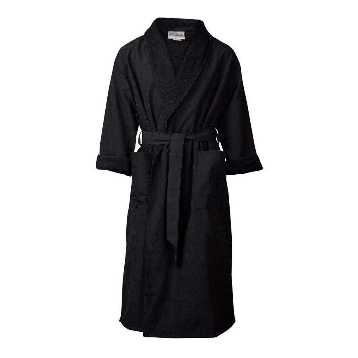Robe - Dual-Layer Microfiber (Unisex) in Black-3XL