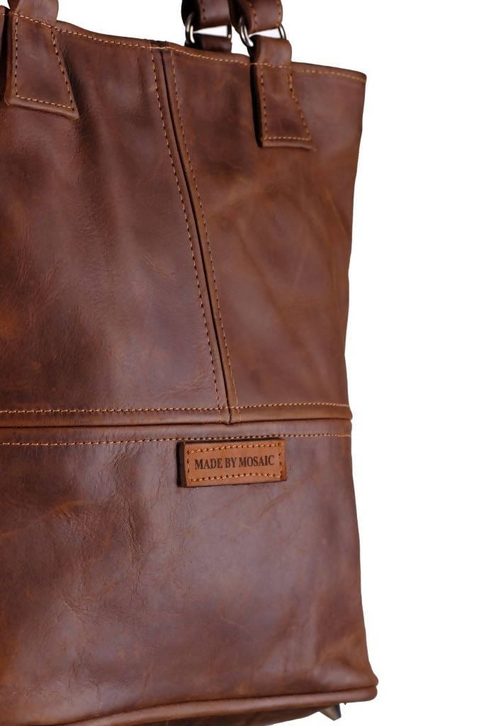 Made By Mosaic Ladies handmade leather handbag Made by Mosaic - Mila Ladies Leather Handbag, Shoulder Bag