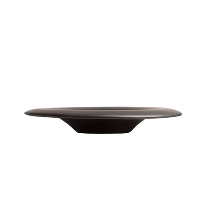 Nicolson Russell Bowls Black Large Stoneware Contemporary Salad/Serving Bowl by Nicolson Russell (35cm)