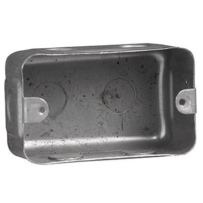 Eurolux Wall Box 100x50mm Galvanized