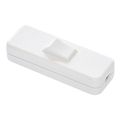 Radiant - Switch Through Slim Line radi SETH305 White - RE359W