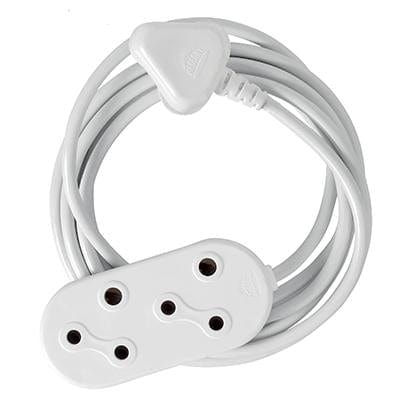 Radiant - Cord Extension 3m 10Amp Double (Prepacked) - RE283