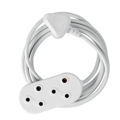 Radiant - Cord Extension 5m 10Amp Double (Prepacked) - RE284