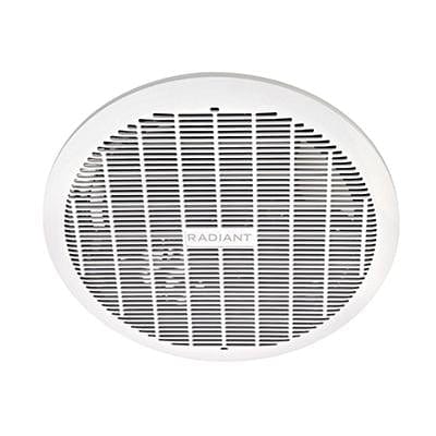 Radiant - Extractor Round Ceiling Fan 250mm White - RF12