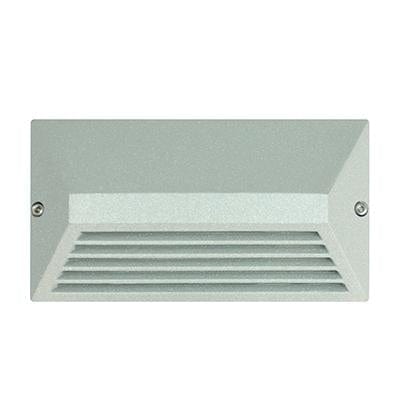 Radiant - Outdoor Surface Eyelid Foot Light 100mm Silver Grey - RB99SG