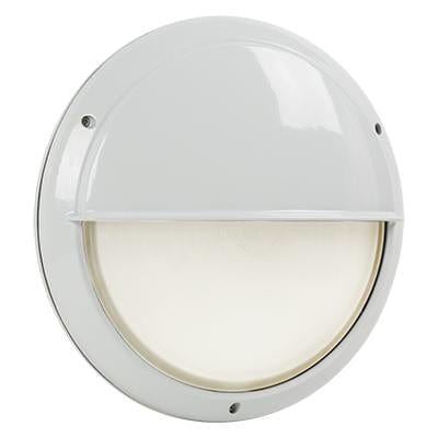 Radiant - Round Large Eyelid Bulkhead White 1xE27 - RB175