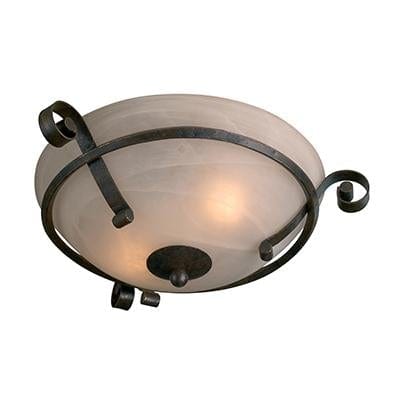 Radiant - Malaga Ceiling Light Antique Bronze 2xE27 - RC104