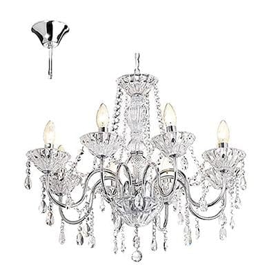 Radiant - Panache 8LT Chandelier Chrome 8xE14 - RCH68