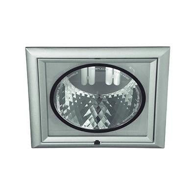 Radiant - Downlight Cfl 2x26w - 1lt Side Entry+glass C/o 210x210mm - Discontinued - RD57es