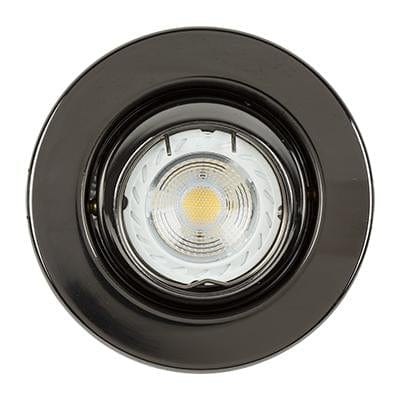 Radiant - Downlight Eyeball Steel 50w Gun Metal C/O 80mm 12v - RD238GM