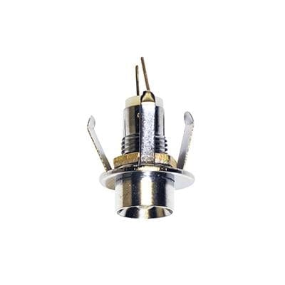 Radiant - Downlight LED 0.2w x12 Starlight Satin Chrome C/O 12mm and Connection Box 5000 - RD259