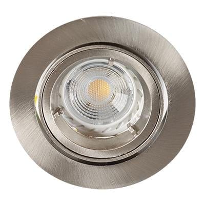 Radiant - Downlight Tilt Die Cast 50w Satin Chrome C/O 85mm - RD174SC
