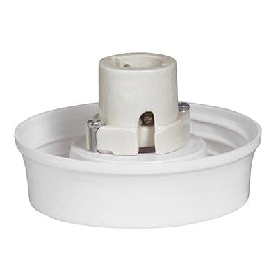 Radiant - 8 Fibreglass Gallery and Porcelain Holder Econo - RE308W