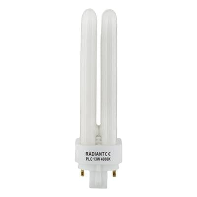 Radiant - Compact Fluorescent Lamp (CFL) 26w 4pin G24q3 4000K - RLC123
