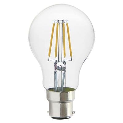 Eurolux A60 Filament Clear 4w LED B22 3000K 105lm