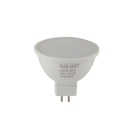 Eurolux MR16 Frosted Lens 5w LED GU5.3 4000K 12V 105lm