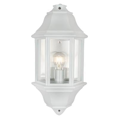 Radiant - Half Lantern 3 Panel Medium White - RO239W