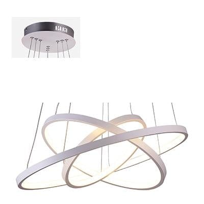 Eurolux 3 Rings Pendant White LED 60w