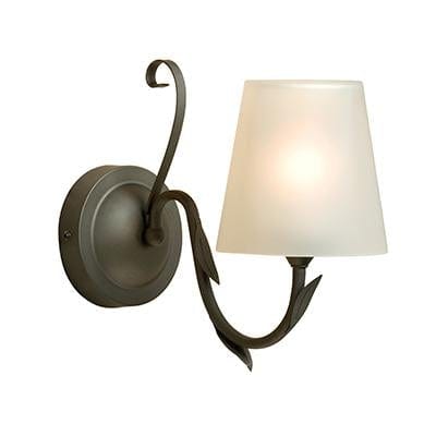 Radiant - Arum Wall Light Charcoal 1xE27 - RW133