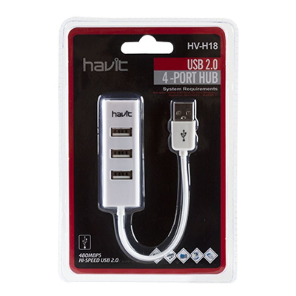 Radiant Power Adapters & Chargers Havit 2.0 Sub White- AV734