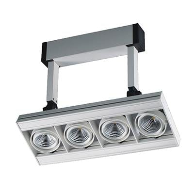 Radiant - Spotlight LED Rectangle Silver - RPR278
