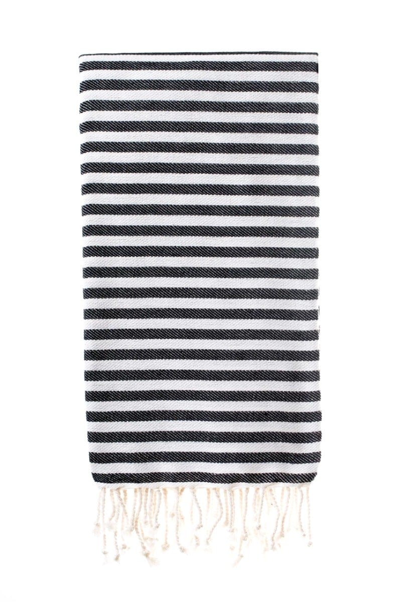 Süd Turkish Towel (100 x 180)-CC - Süd - Black