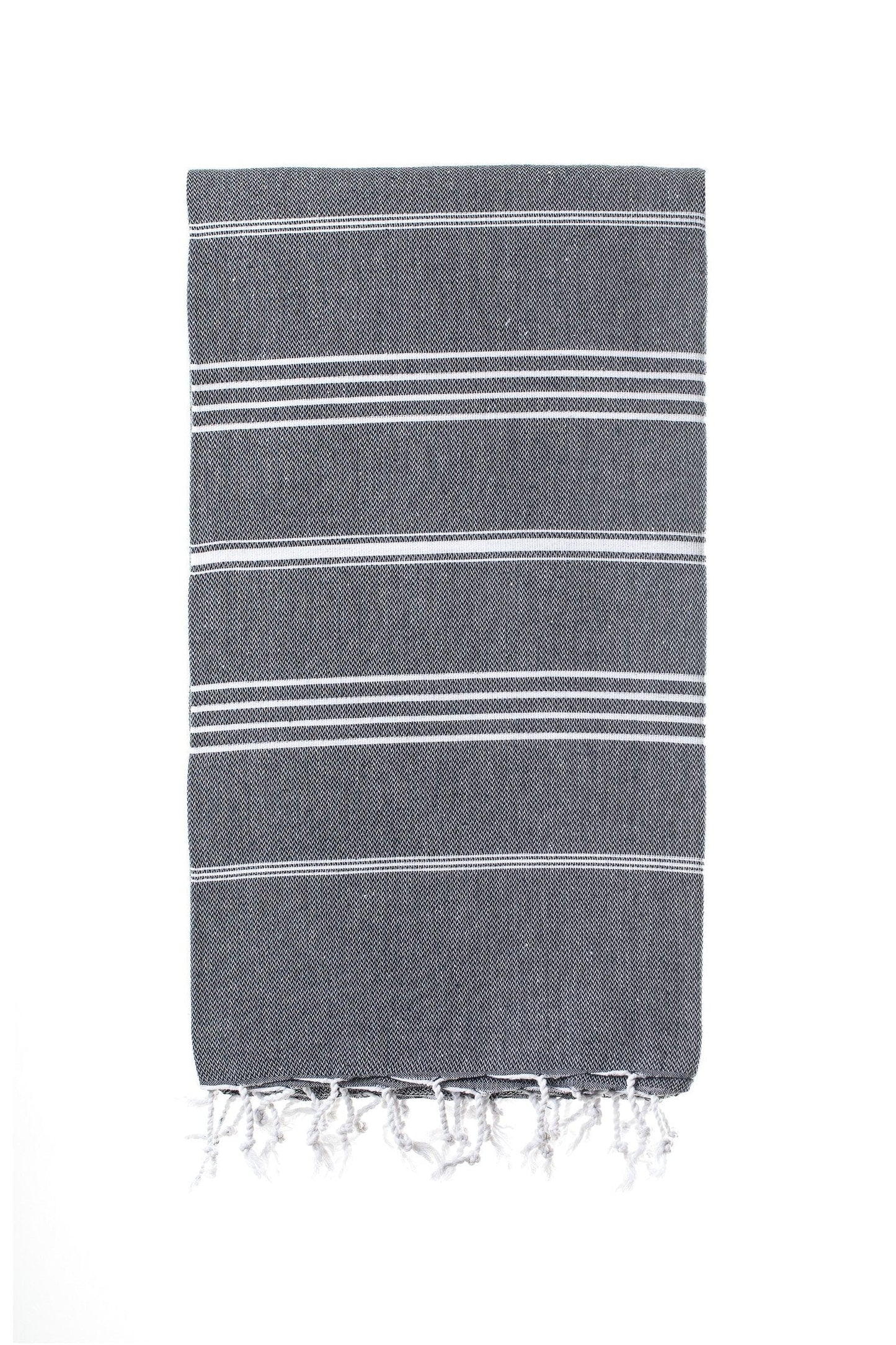 The Cotton Company Towels: Turkish The Cotton Company - Bath Elim Black