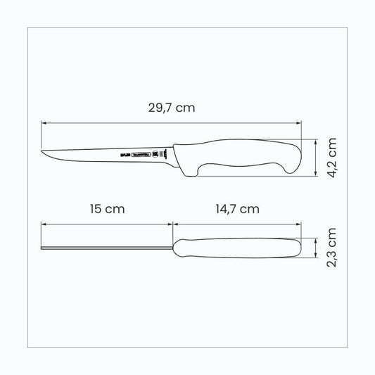 Tramontina Professional Master 6 in (15 cm) Boning Knife - TRM-24603086