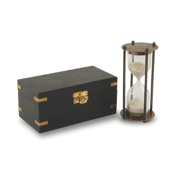 Sand Timer in a Wooden Box